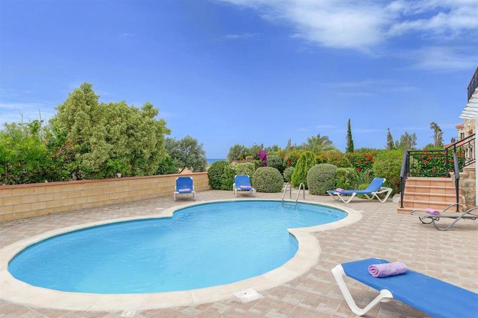 Argaka Beachfront Villa Paphos Exterior foto